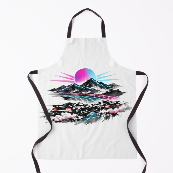 Item preview, Synthwave Sumi‑e Night Race designed and sold by KungPowUnicorn.
