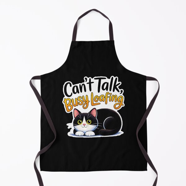 Item preview, Can’t Talk, Busy Loafing Cat designed and sold by Canvas-Whispers.