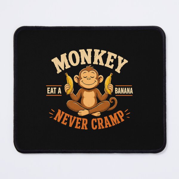 Item preview, Monkey Never Cramp Eat a Banana  designed and sold by zoes-ink.
