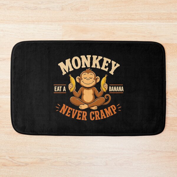 Item preview, Monkey Never Cramp Eat a Banana  designed and sold by zoes-ink.