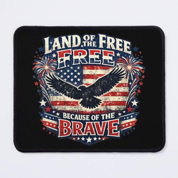 Item preview, American Eagle Patriotic Fourth of July Graphic Tee designed and sold by Fine Art California.