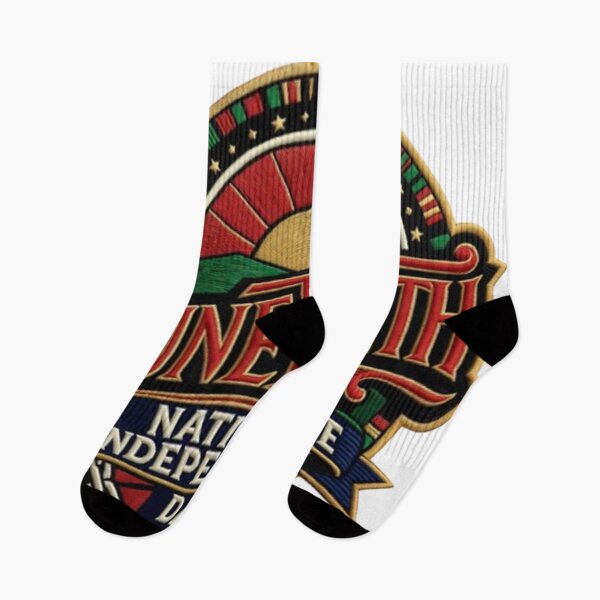 Item preview, Juneteenth National Independence Day Embroidered Style | Freedom Celebration Design designed and sold by CreativeNest Prints.