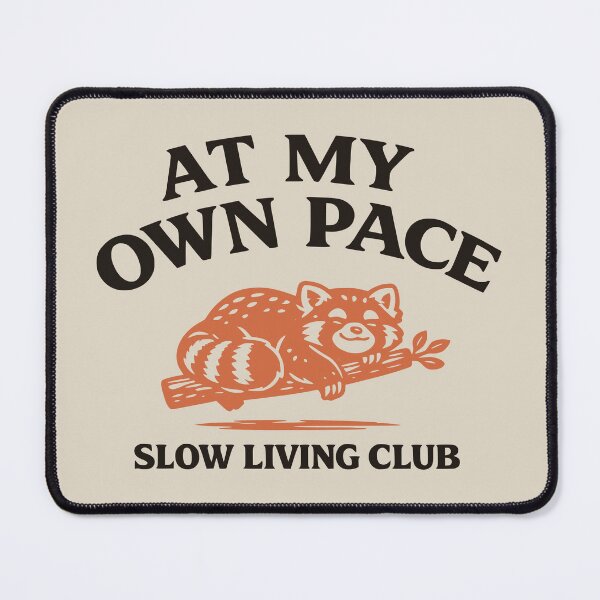 Item preview, Slow Living Club Red Panda - Cozy Homebody Vintage designed and sold by MavtM.