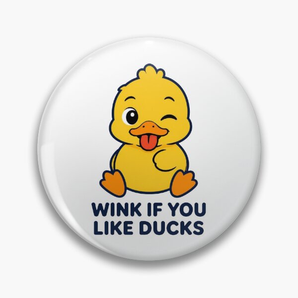 Item preview, Wink If You Like Ducks designed and sold by Icareis-Studios.