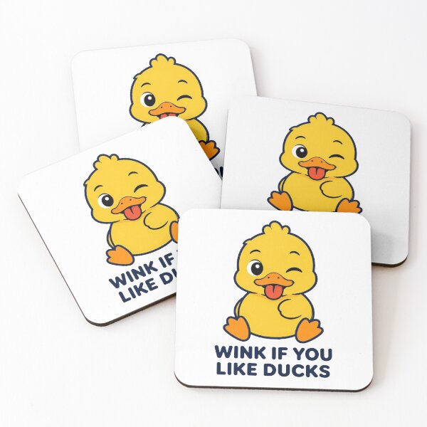 Item preview, Wink If You Like Ducks designed and sold by Icareis-Studios.