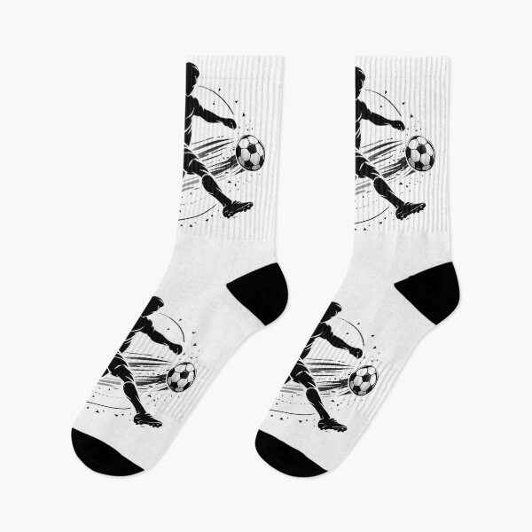 Item preview, Dynamic Soccer Player Kick Silhouette Football Action Sports Graphic designed and sold by irfanshikh.