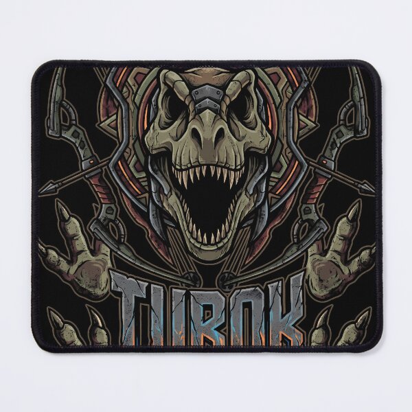 Item preview, Turok Dinosaur Hunter T-Rex Skull Emblem designed and sold by Senpaiwaves.