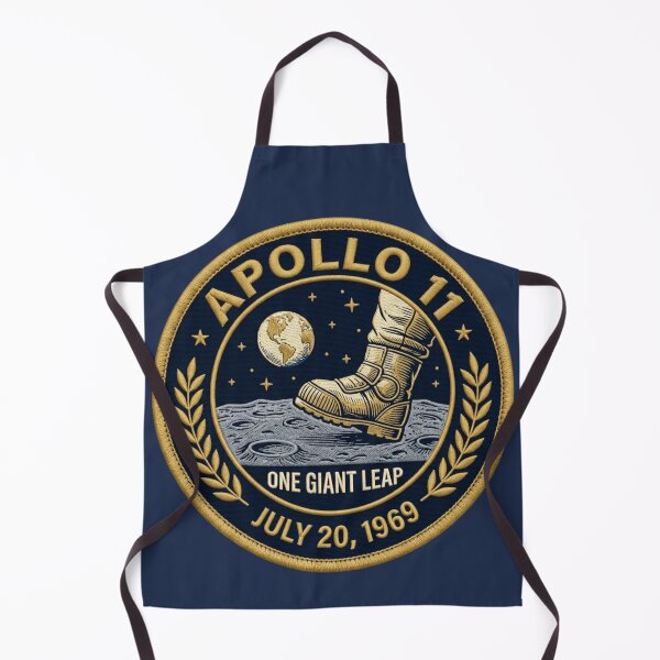 Item preview, Apollo 11 Moon Landing 1969 Vintage Mission Patch designed and sold by CalmCapy Co.