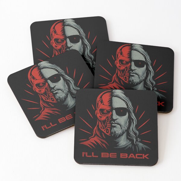 Item preview, I'll be back - Jesus  designed and sold by AbbeyThorn.