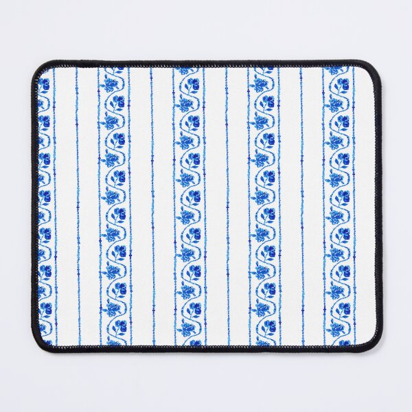 Item preview, Storybook Floral Stripe - Cobalt designed and sold by Tess Arden.