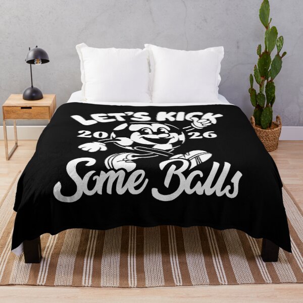 Item preview, Let's Kick Some Balls World Cup 2026 Funny Soccer Slogan designed and sold by BootsBoots.