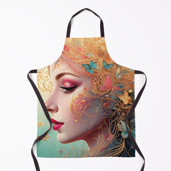 Item preview, Ethereal Butterfly Dreams: Fairy Tale Portrait designed and sold by ToxicInkArt.
