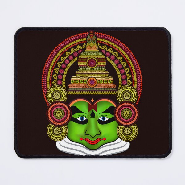 Item preview, Kathakali Vibrant Spirit: Kerala Onam Festival Art designed and sold by ZORRO SL .