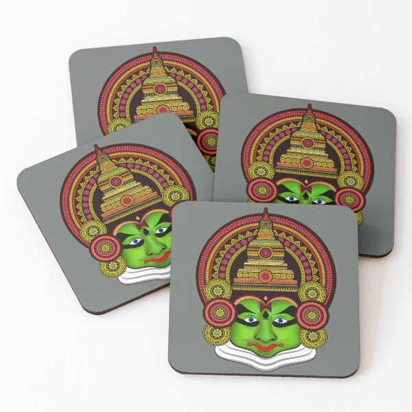 Item preview, Kathakali Vibrant Spirit: Kerala Onam Festival Art designed and sold by ZORRO SL .