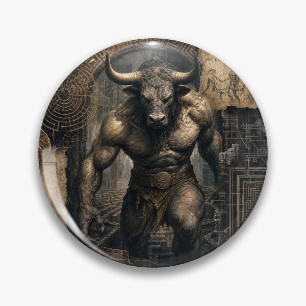 Item preview, Labyrinth's Terror: The Minotaur designed and sold by DarVibe Designs.