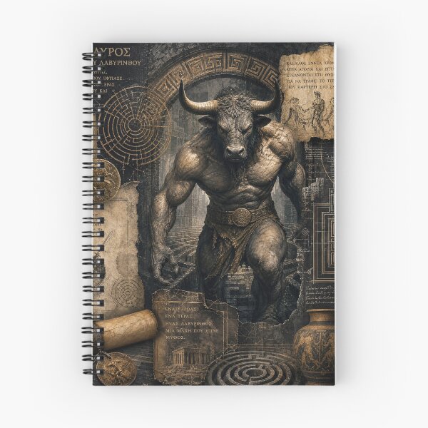 Item preview, Labyrinth's Terror: The Minotaur designed and sold by DarVibe Designs.