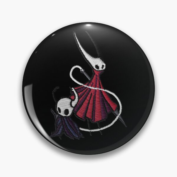 Item preview, Hollow Knight and Hornet Silk song Embroidery — Cute Heroine & Indie Metroidvania Icons designed and sold by · GAMING SOUL ·.