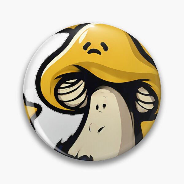 Item preview, Crescent Moon Mushroom designed and sold by IllumeInk.