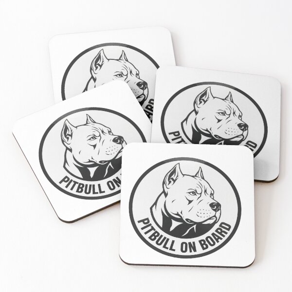 Item preview, Pitbull on Board Car Sticker Dog Lover Gift designed and sold by barbastyle.