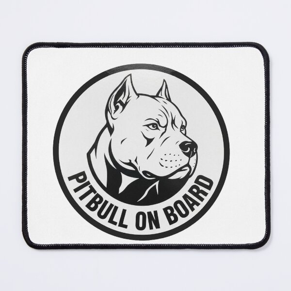 Item preview, Pitbull on Board Car Sticker Dog Lover Gift designed and sold by barbastyle.