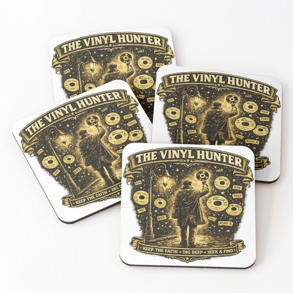 Item preview, The Vinyl Hunter Northern Soul Record Collector Vintage designed and sold by Tee-Shirt-Topia.