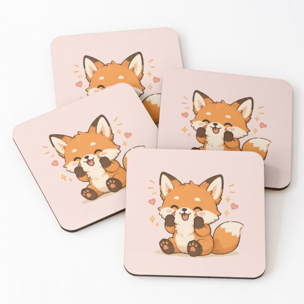Item preview, Cute Happy Little Fox designed and sold by MellowMunchkins.