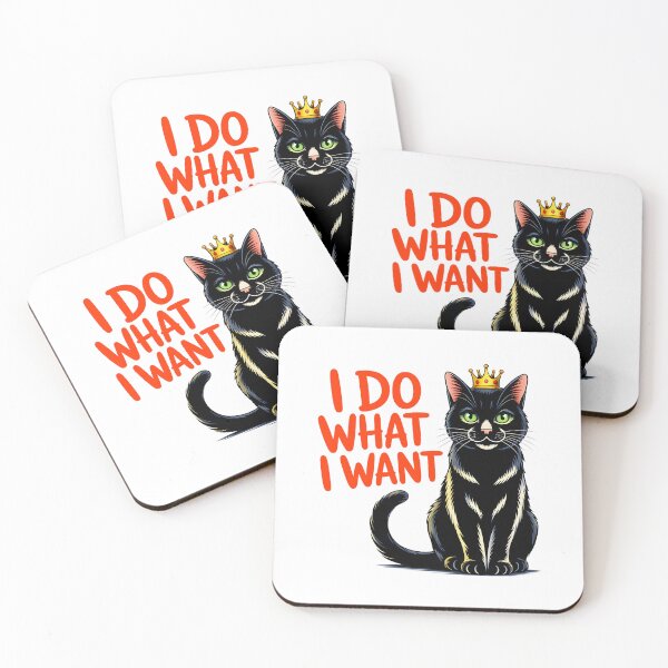 Item preview, I Do What I Want Cat designed and sold by ArtDzignsZA.