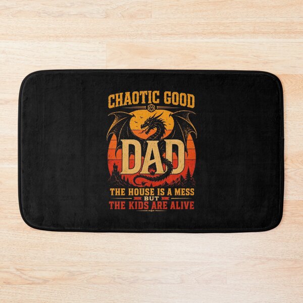 Item preview, Chaotic Good Dad The House is A Mess designed and sold by zoes-ink.