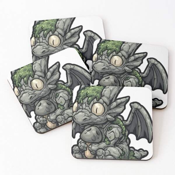 Item preview, Mossy Gargoyle Mushroom designed and sold by IllumeInk.
