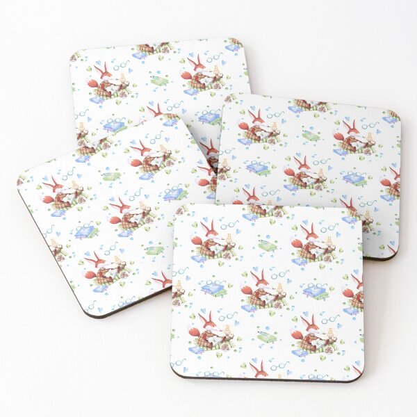 Item preview, Cozy Fox Reading Pattern designed and sold by White Rabbit Design .