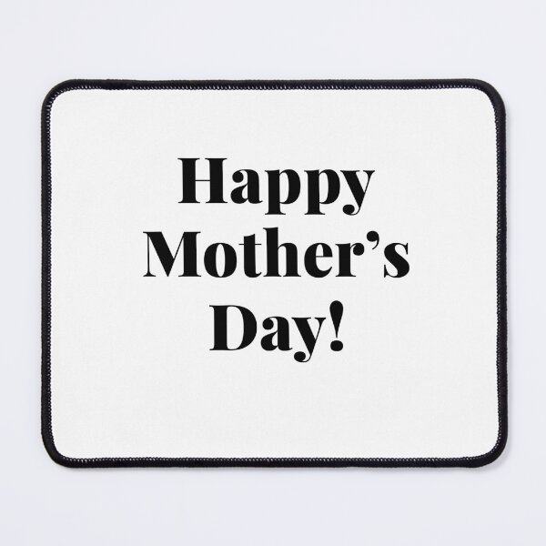 Item preview, Happy Mother's Day Classic Typography Gift for Mom | Minimalist Mom Design | Mother's Day Shirt, Mug & Sticker designed and sold by The Smartest Arts.
