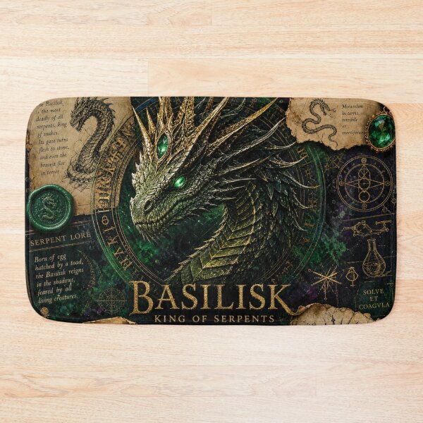 Item preview, Basilisk Regnum: King of Serpents designed and sold by DarVibe Designs.