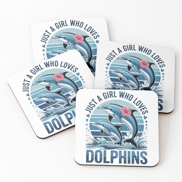 Item preview, Just a Girl Who Loves Dolphins designed and sold by jkrphoto.