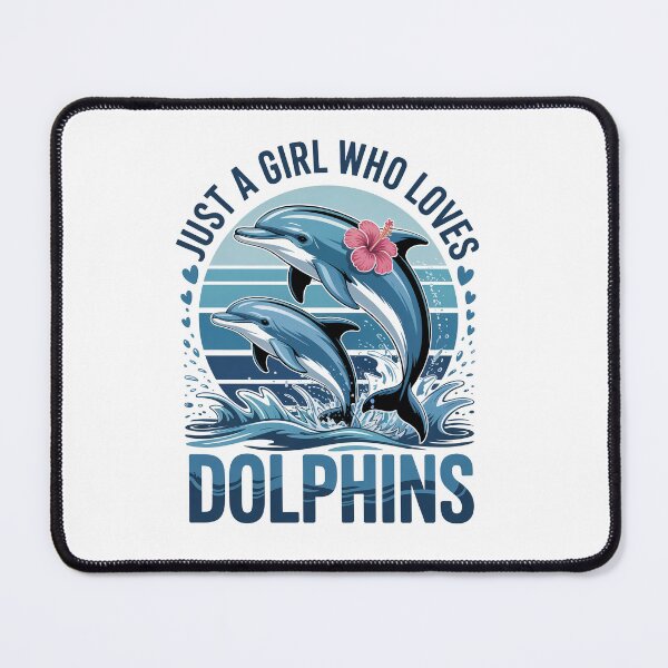 Item preview, Just a Girl Who Loves Dolphins designed and sold by jkrphoto.