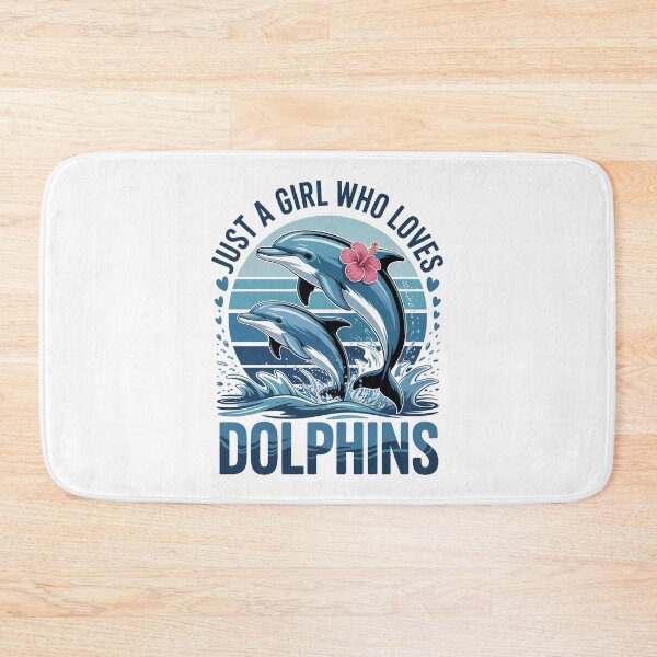 Item preview, Just a Girl Who Loves Dolphins designed and sold by jkrphoto.