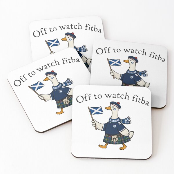 Item preview, Off To Watch Fitba Scottish Goose – Funny Scotland Football Fan in Kilt designed and sold by Bright08.
