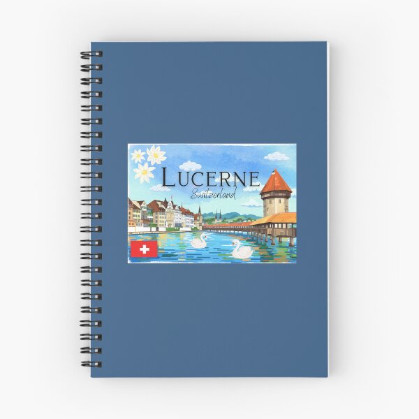 Item preview, Luzerne Switzerland Travel designed and sold by AnulaArt.