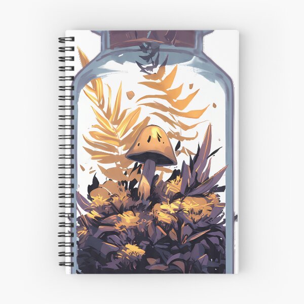 Item preview, Mushroom Jar Spell designed and sold by IllumeInk.