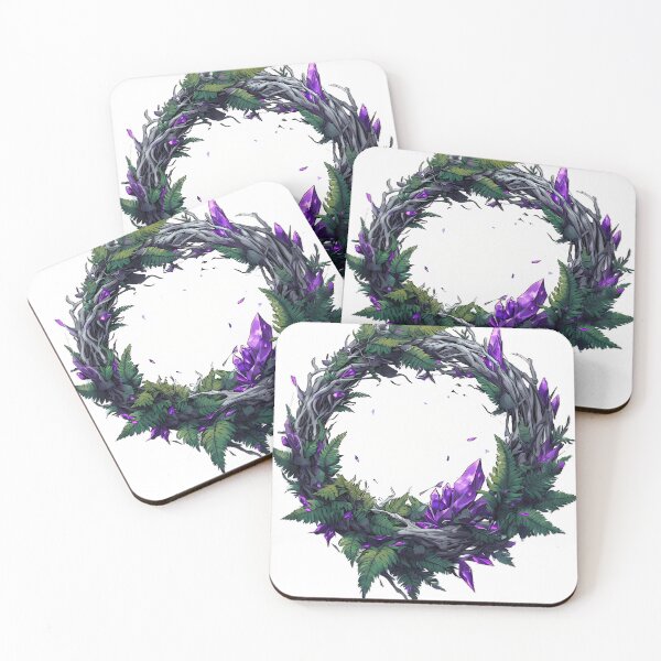 Item preview, Fern Branch Wreath designed and sold by IllumeInk.