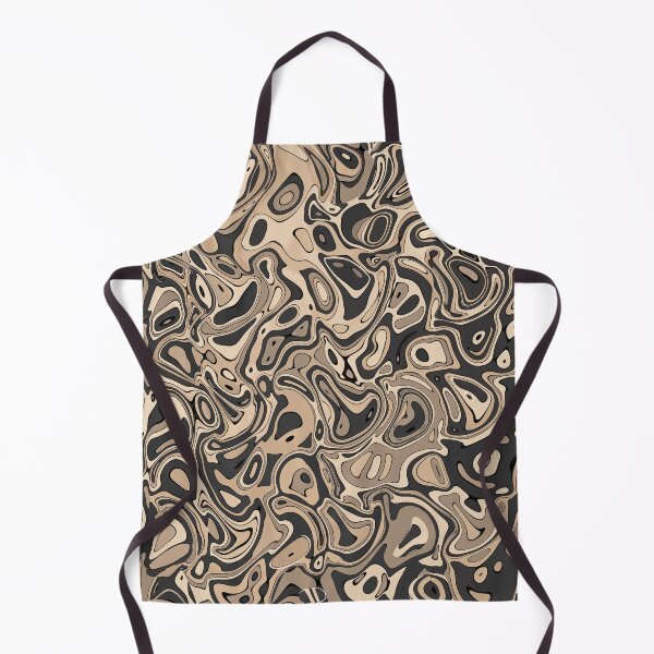 Item preview, Abstract Marble Swirl Pattern Charcoal Beige Taupe designed and sold by DjFreeq.