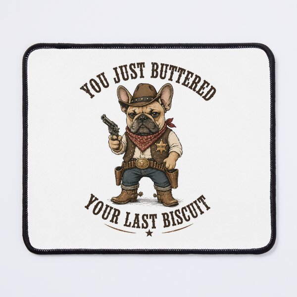 Item preview, You've Just Buttered Your Last Biscuit designed and sold by zoes-ink.