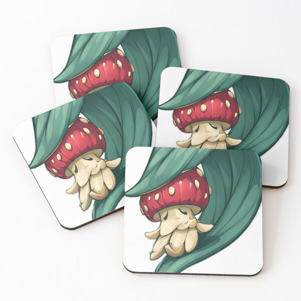 Item preview, Sad Amanita under Leaf designed and sold by IllumeInk.