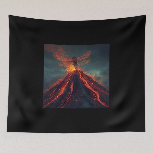 Item preview, LAVA DRAGONFLY 4 designed and sold by mama-creative.