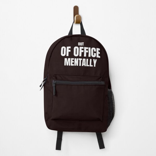 Item preview, Out of Office Mentally – Funny Work Humor Quote designed and sold by ArtPer-design.