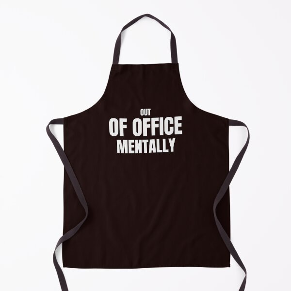 Item preview, Out of Office Mentally – Funny Work Humor Quote designed and sold by ArtPer-design.