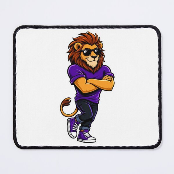Item preview, stylish lion designed and sold by Snurly.