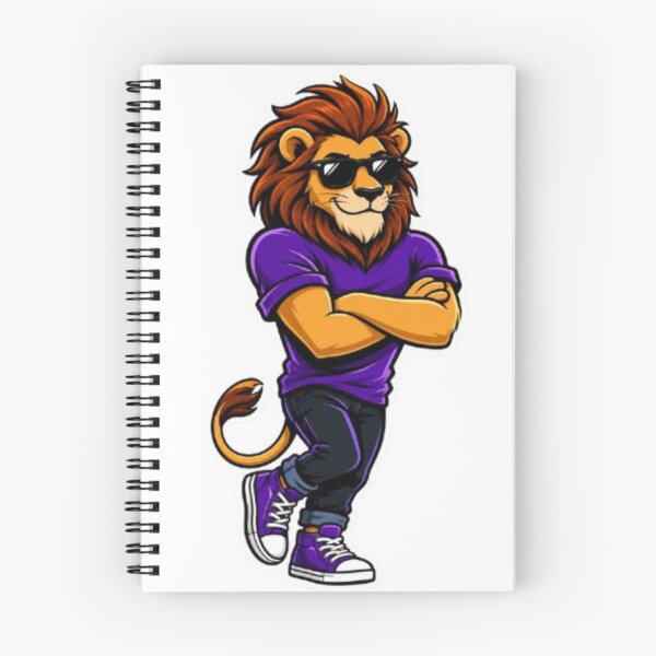Item preview, stylish lion designed and sold by Snurly.