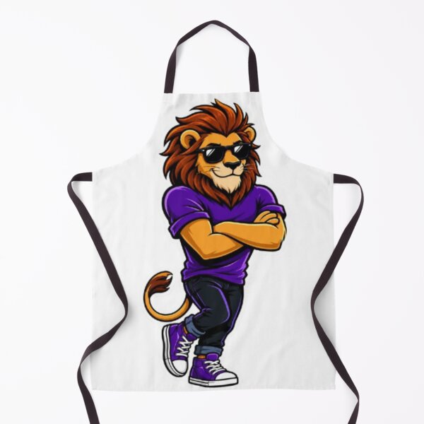 Item preview, stylish lion designed and sold by Snurly.