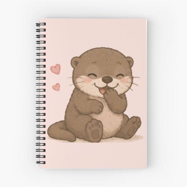 Item preview, Cute Giggling Otter designed and sold by MellowMunchkins.