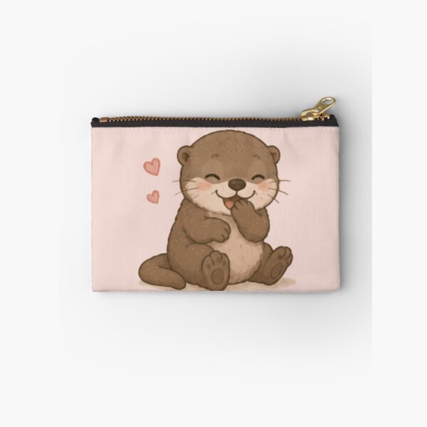 Item preview, Cute Giggling Otter designed and sold by MellowMunchkins.
